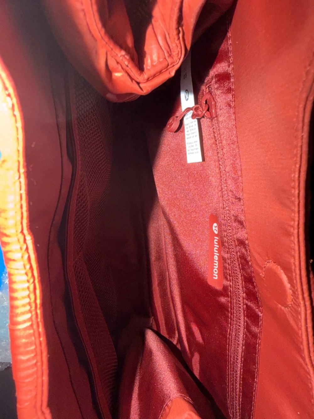 lululemon athletica Quilted Shoulder Mini Bag in Rust - Picture 5 of 5